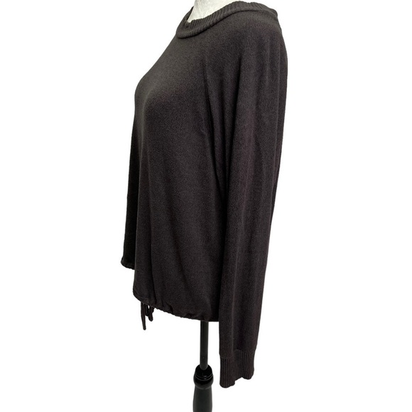 A New Day Grey Crew Neck Long Sleeve Sweater Tie Waist Size L - Picture 7 of 14